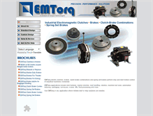 Tablet Screenshot of emtorq.com